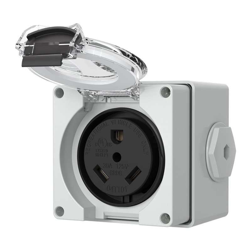 AB34-2X 30Amp Power Outlet Box - Outdoor Power Receptacle Box review and price