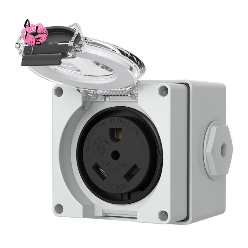 A11E-30Amp Power Outlet Box,12 - Outdoor Power Receptacle Box review and price