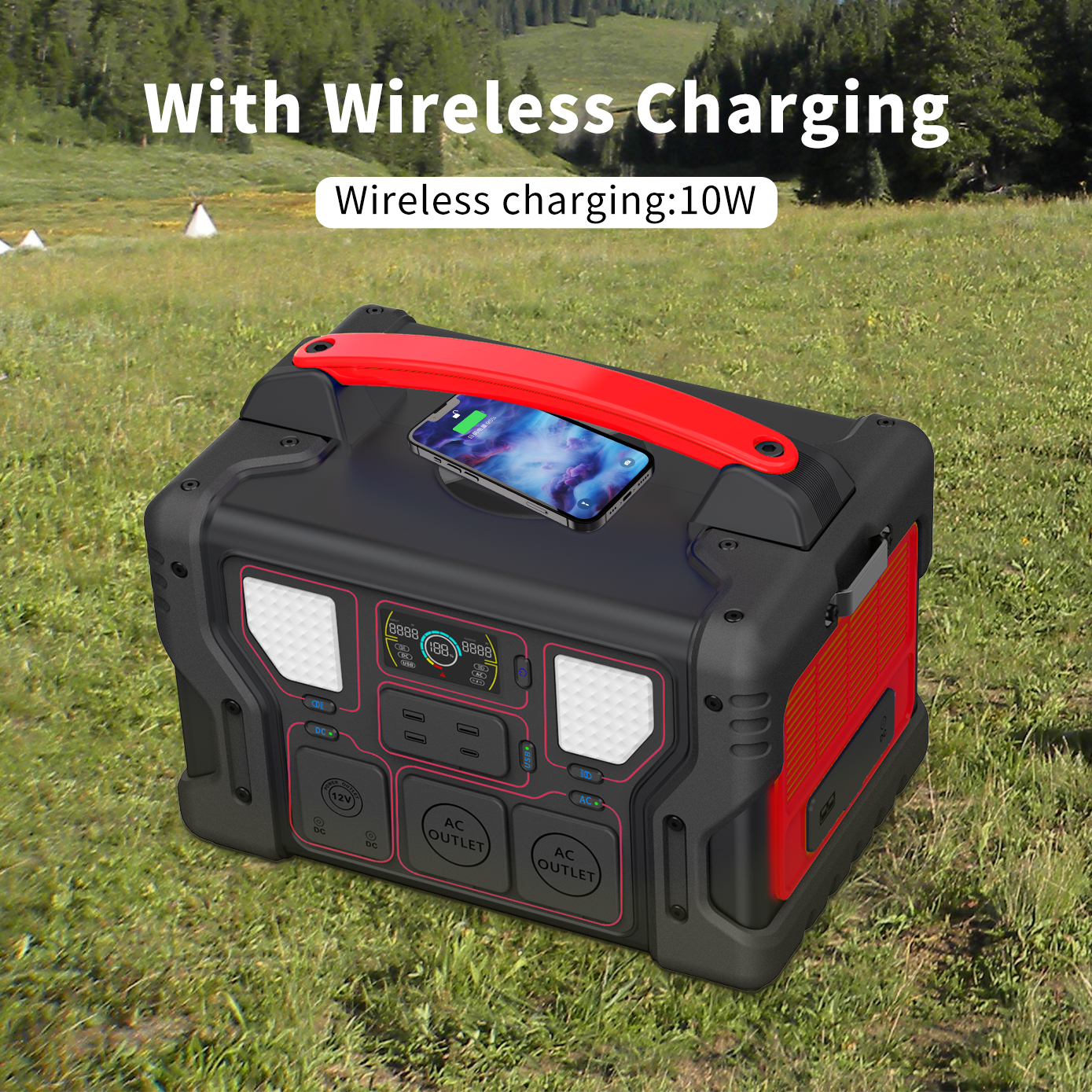 110V 220V AC Outlet Rechargeab - Outdoor Power Bank With Ac Outlet review and price