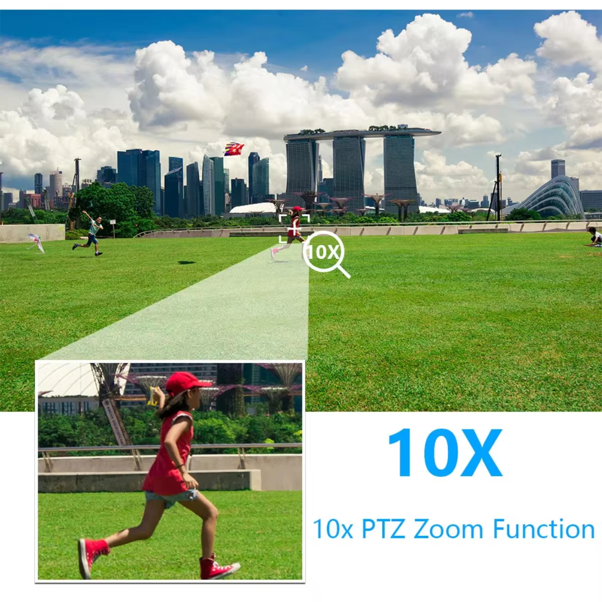 10X Zoom Dual Lens WIFI Solar  - Outdoor Power Distribution Panel review and price