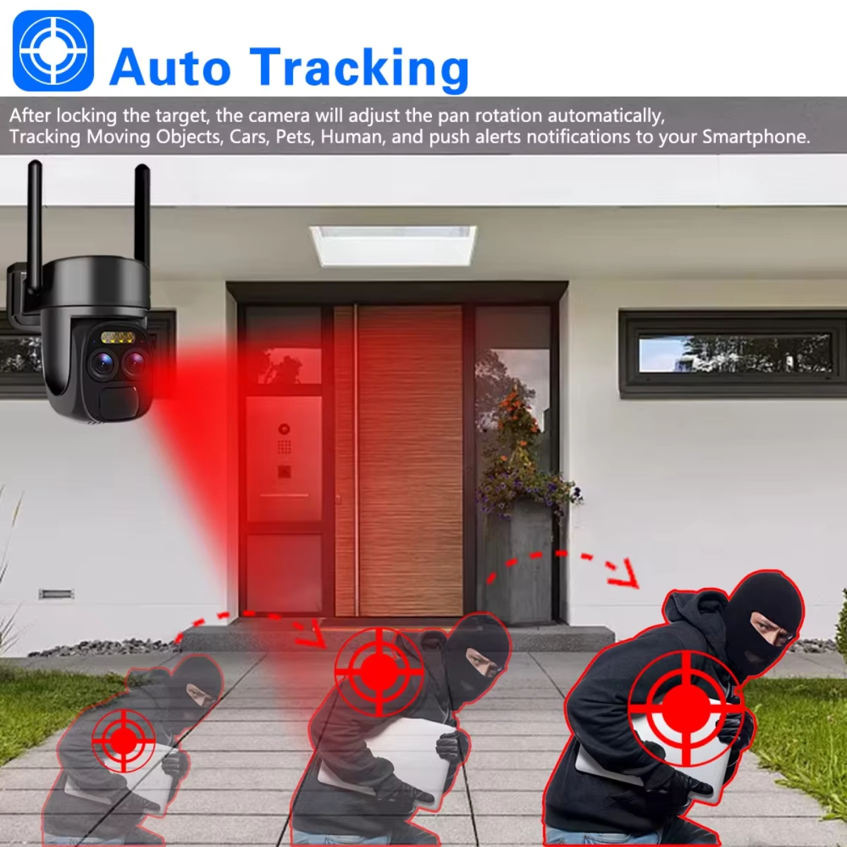 10X Zoom Dual Lens WIFI Solar  - Outdoor Power Distribution Panel review and price