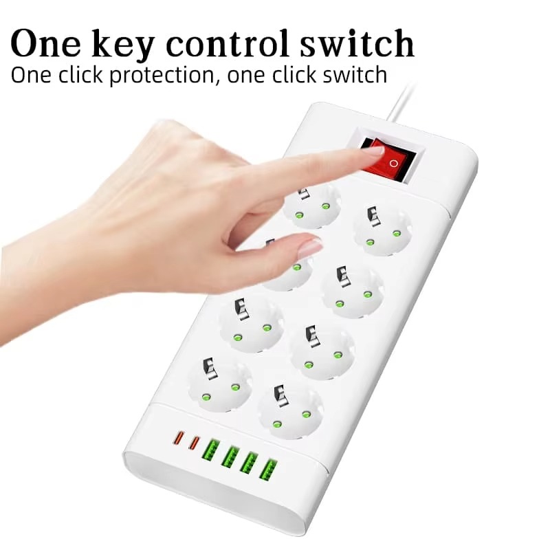 EU Plug Power Strip Outlet Ext - Outdoor Power Strip review and price