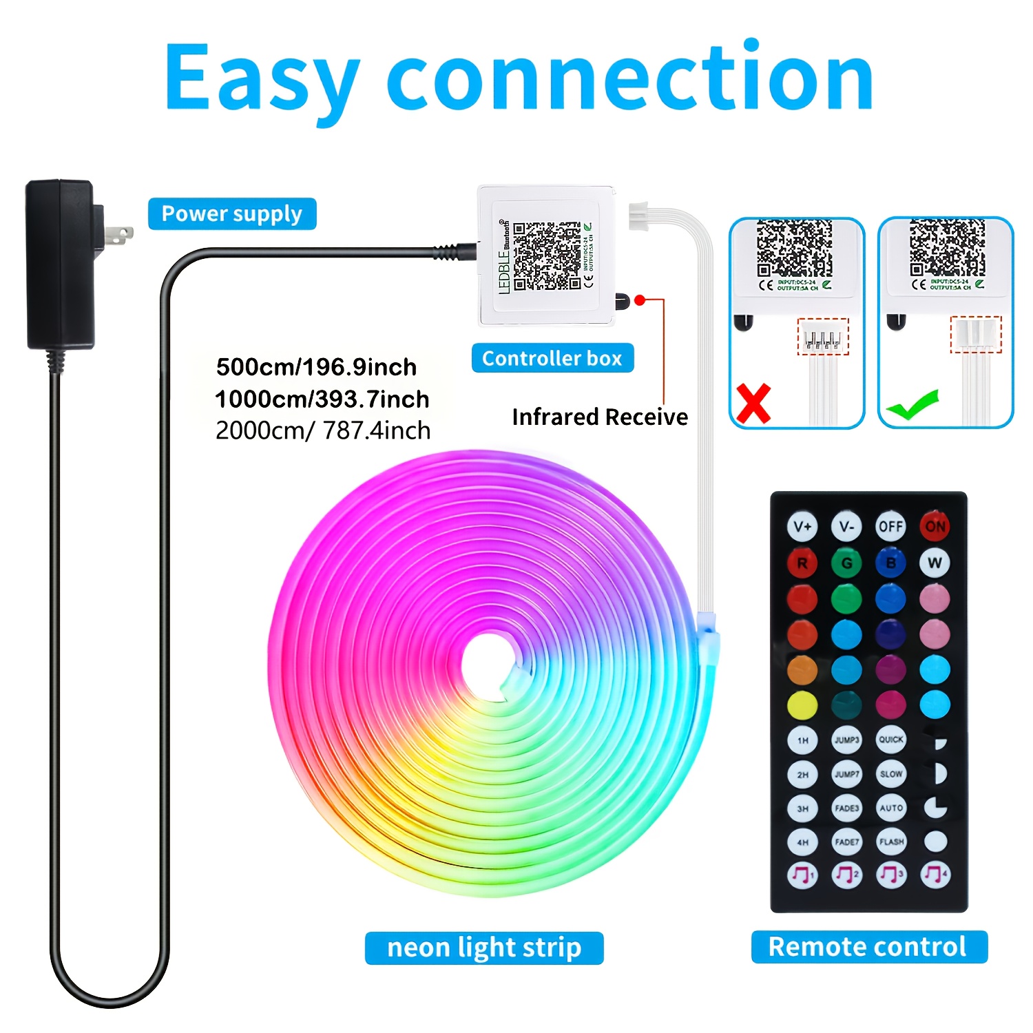 Neon Rope Lights, Flexible Led - Outdoor Use Power Strip review and price