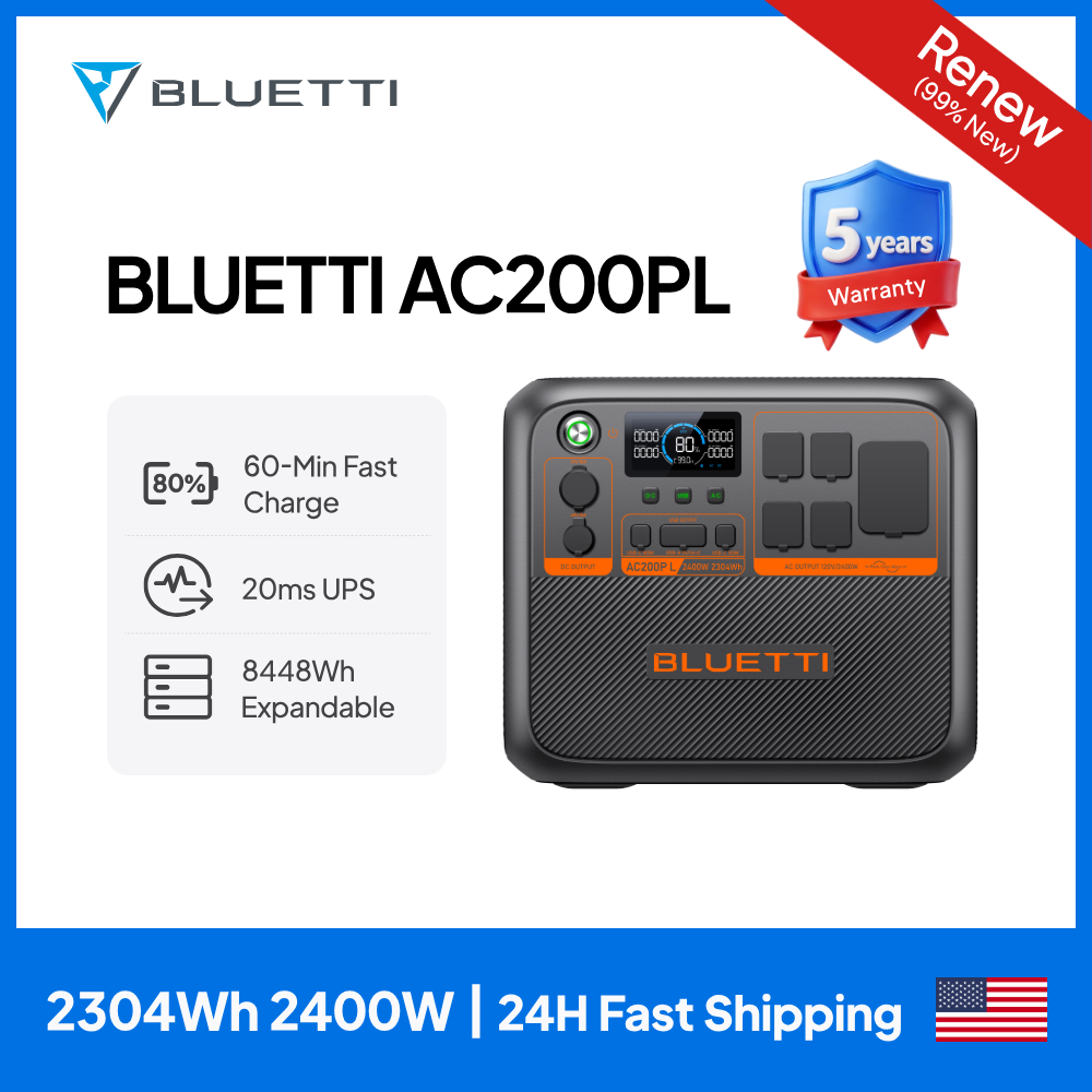 BLUETTI AC200PL Portable Power - Portable Generator Inverter review and price