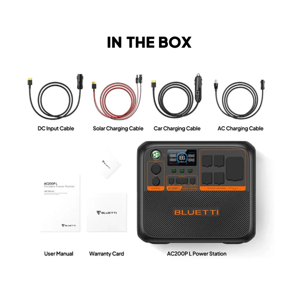BLUETTI AC200PL Portable Power - Portable Generator Inverter review and price