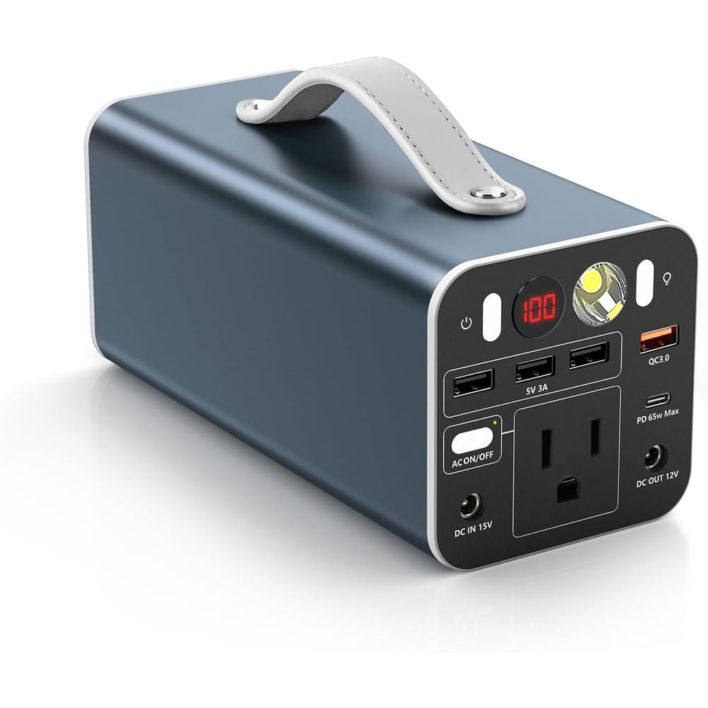 150W Portable Power Station, 1 - Outdoor Power Bank With Ac Outlet review and price