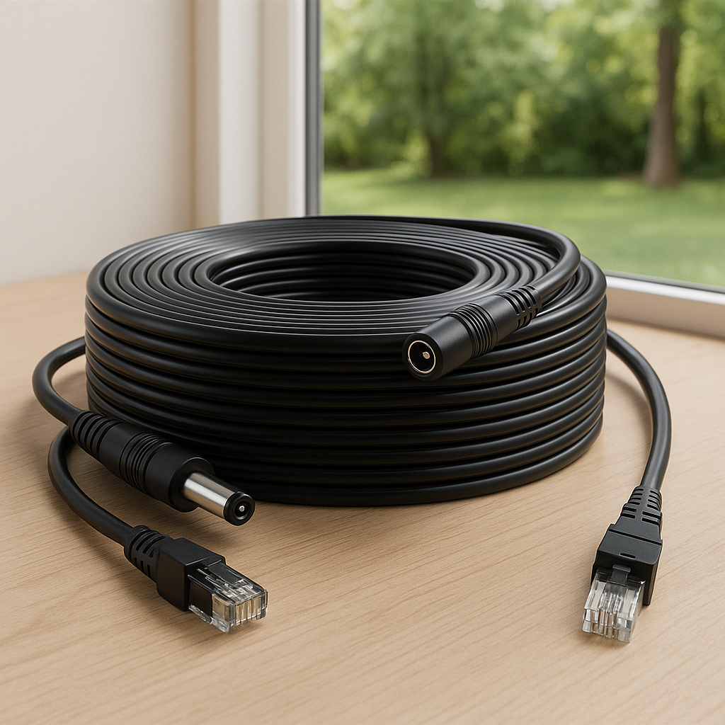 PoE Extension Cable with DC Po - Extension Cord Outdoor review and price