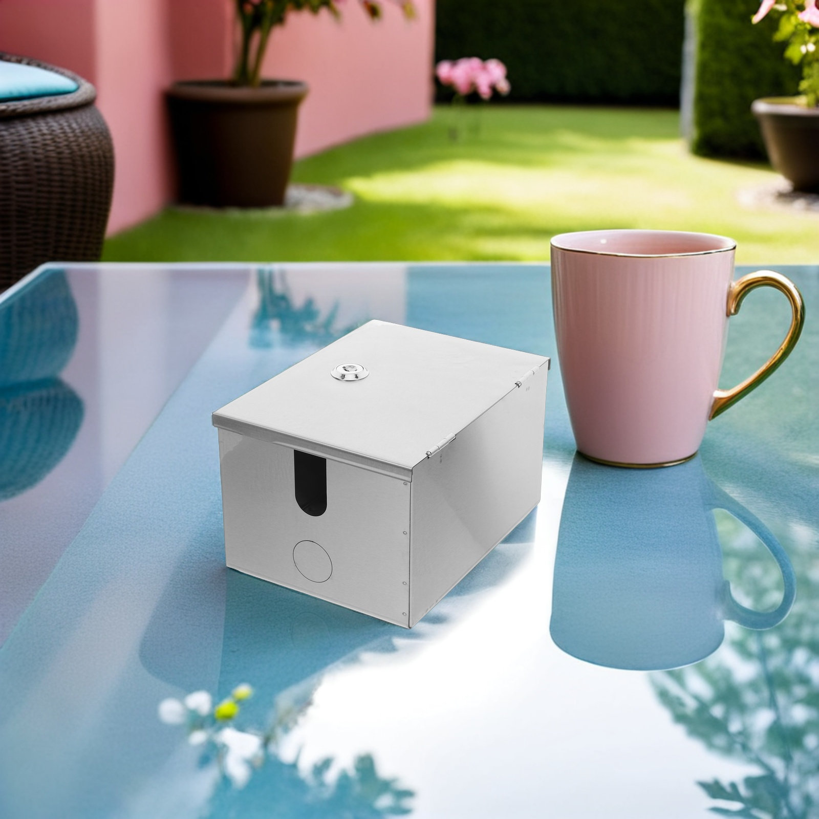 Waterproof Outdoor Electrical  - Outdoor Power Receptacle Box review and price