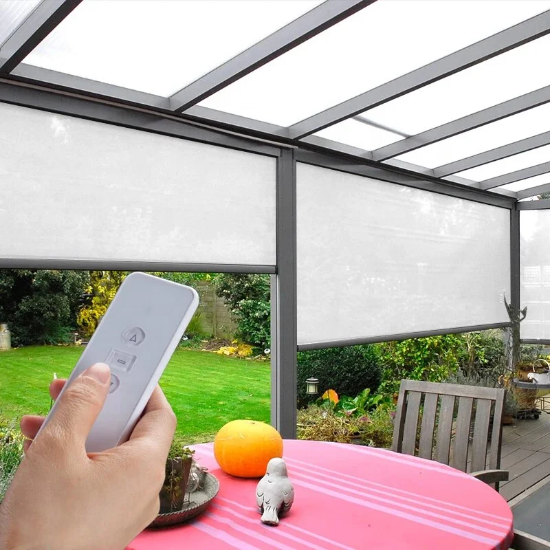 # Hot Sun Shade Outdoor Solar  - Outdoor Power Blinds review and price